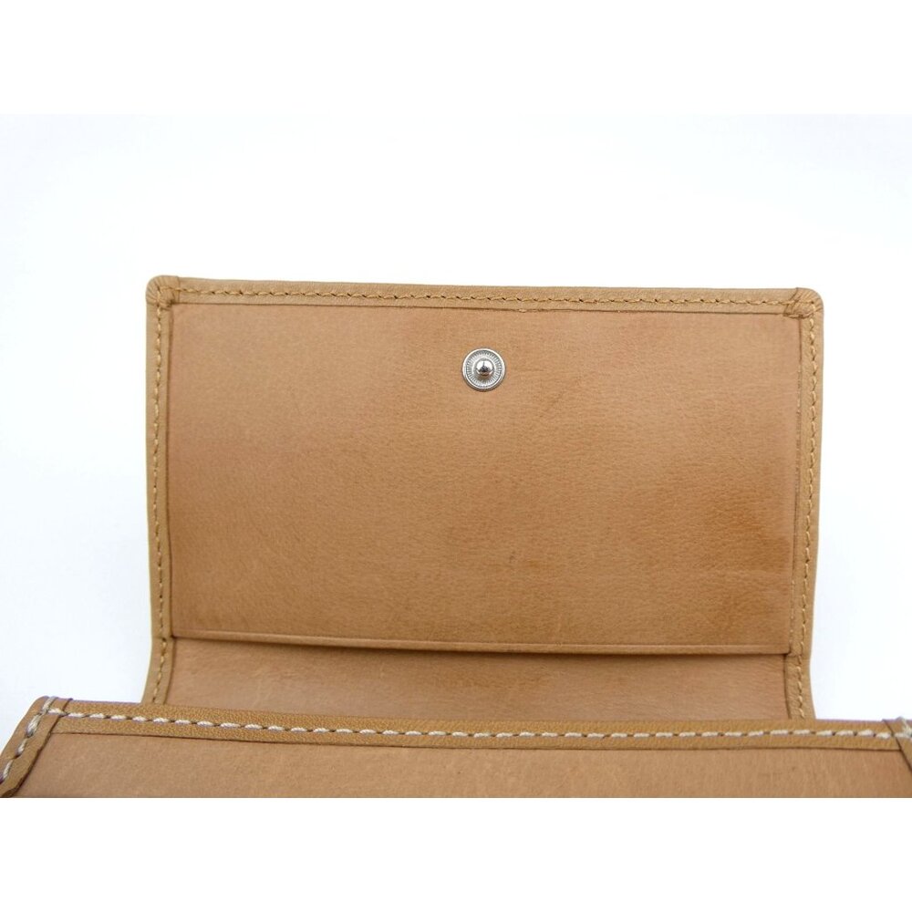 Coach Tan Leather Key Holder Wallet - Picture 9 of 16